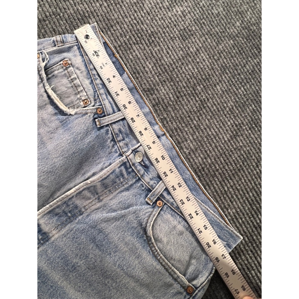 Vintage Levi's 501 Button Fly Jeans Mens 30x30 Light Wash Distressed USA Made - Picture 2 of 16